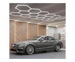 Hexagon Lights Garage For Auto Maintenance Shop Light