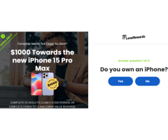 SPEND $1000 TOWARDS THE NEW IPHONE 15 PRO MAX!