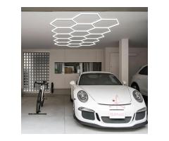 Hexagon LED Garage Lights For Auto Beauty Shop Light
