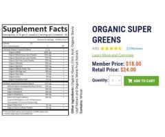 Organic Super Greens A Safety Net for Your Health!