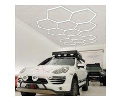 LED Hexagonal Garage Lights For Car Workshop Light