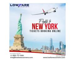 Flights to New York Tickets Booking with Lowfarescanners