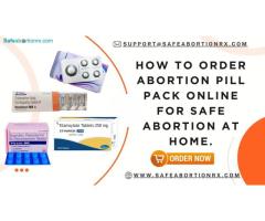 How to order abortion pill pack online for safe abortion at home.