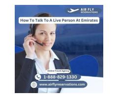 How To Talk To A Live Person At Emirates