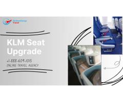 KLM Seat Upgrade