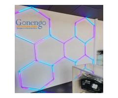 Setting the Perfect Ambiance with Indoor LED RGB Hexagonal Lights