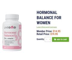 Feel the difference with LiveGood’s Hormonal Balance for Women!