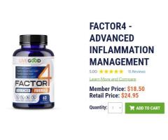 FACTOR 4.CONTROL and even REVERSE inflammation!