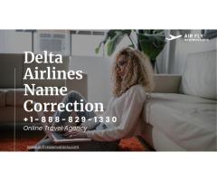 Delta Airlines Name Correction