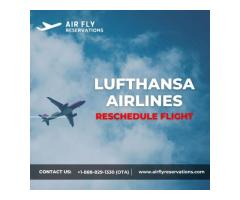 How can I reschedule my Lufthansa flight?
