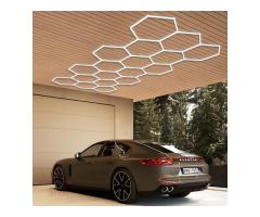 Hexagon Garage Ceiling Light For Car Polishing Light