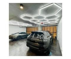 Hexagon Garage Ceiling Light For Car Polishing Light