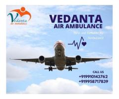 Avail of Advanced Vedanta Air Ambulance Service in Bhopal for Risk-Free Patient Shift