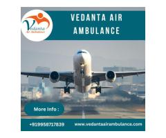 Use Vedanta Air Ambulance in Kolkata with Appropriate Medical Care