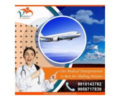 Take Vedanta Air Ambulance Service in Dibrugarh for Life-Saving ICU Setup