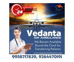 Book High-tech Vedanta Air Ambulance Service in Allahabad for Advanced Care Medical Services
