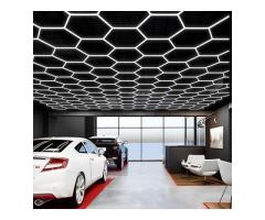 Hexagon Auto Detailing Lighting For Car Showroom Light