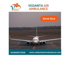 With Splendid Medical Care Select Vedanta Air Ambulance in Patna