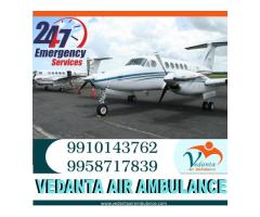 Get Top-Level Vedanta Air Ambulance Service in Varanasi with World-class Medical Machine