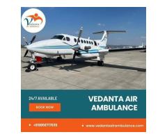 For the Fastest Transfer of Your Ill Patient Hire Vedanta Air Ambulance Service in Mumbai 