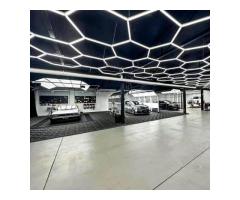 The Ultimate Guide to Car Detailing with LED Lights Hexagon Auto Shop Lights: Enhance Your Workspace
