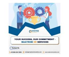 "Your Success, Our Commitment - Maatrom HR Services"