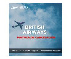 ¿Cómo cancelo mi vuelo de British Airways?