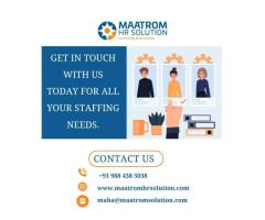 GET IN TOUCH WITH US TODAY FOR ALL YOUR STAFFING NEEDS 