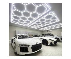 LED Hexagonal Garage Lights For Car Workshop Light