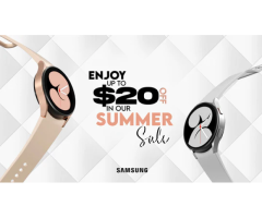 Sale on Samsung Galaxy Watches