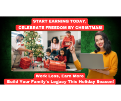 Earn Big Before Christmas: Set Up Your Online Business & Make $900 Daily!