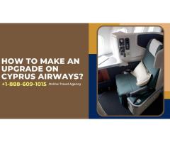 How to make an Upgrade on Cyprus Airways?