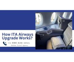 How ITA Airways Upgrade Works?