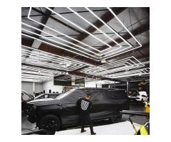 Achieving Perfection in Garage Repairs with Car Workshop LED Automotive Vinyl Wrap Lights