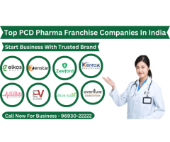 List Of Top 10 PCD Pharma Franchise Companies