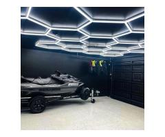 DIY Garage Detailing LED Lights Hexagon Perfect Every Corner of Your Garage!