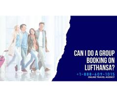 Can I Do a Group Booking on Lufthansa?