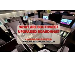 What are Southwest upgraded boardings?